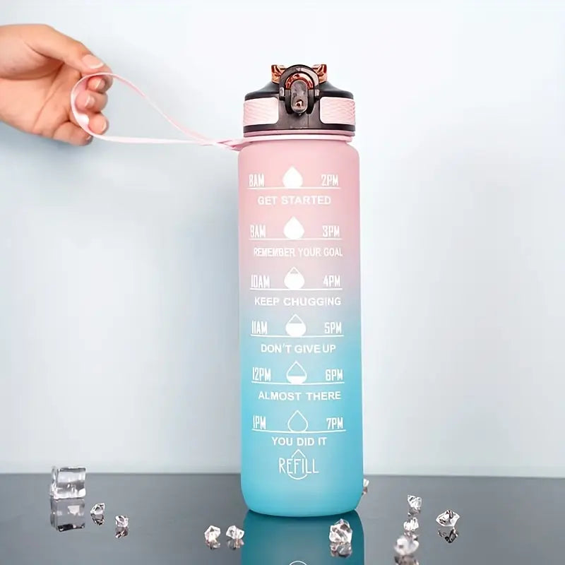 Sports Bottle Pink-Blue 950ML