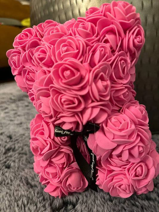 Rózsa medve dobozban My Store