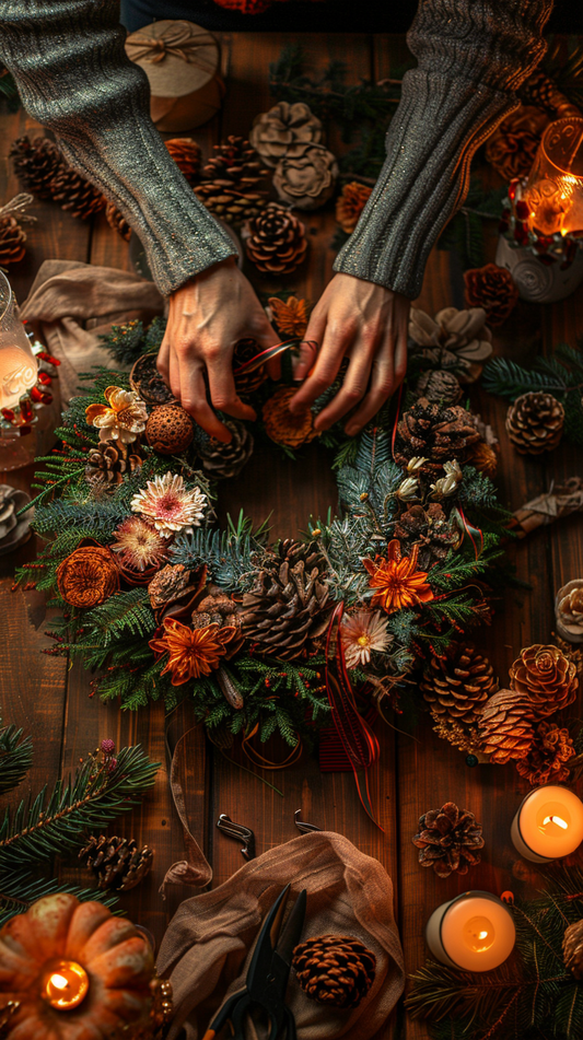 Emlékezés virágba öltöztetve – Mindenszenteki koszorúk a MeglepiMűhelytől