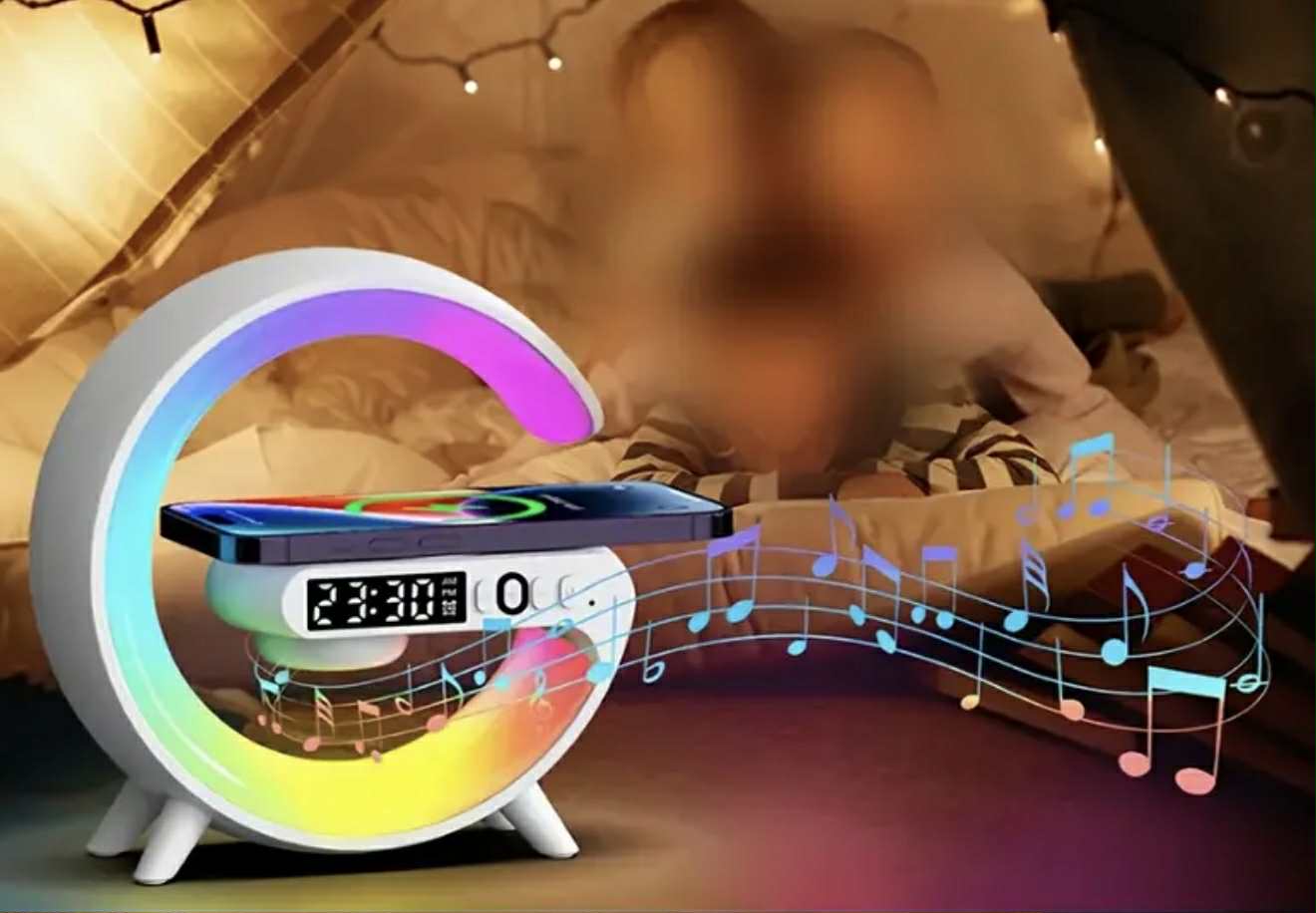 Vezeték nélküli Bluetooth Hangszóró Telefontöltő Funkcióval