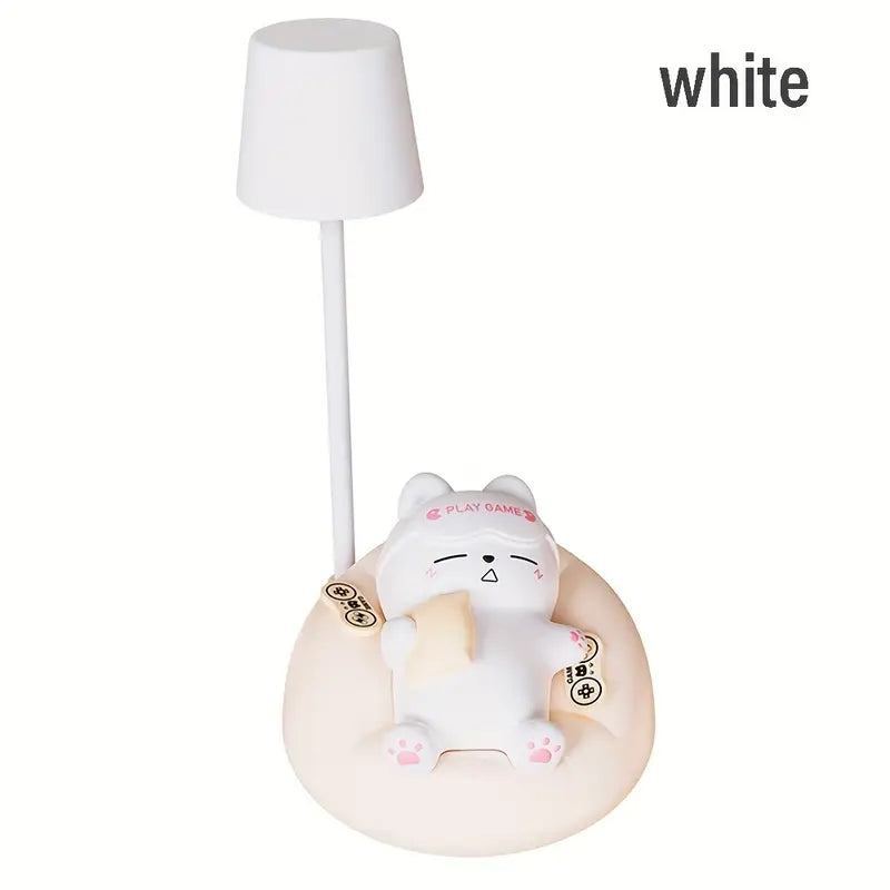 🐱✨ „Simogasd meg – világít!” – Cuki Macskás Éjjeli Fény ✨🐱