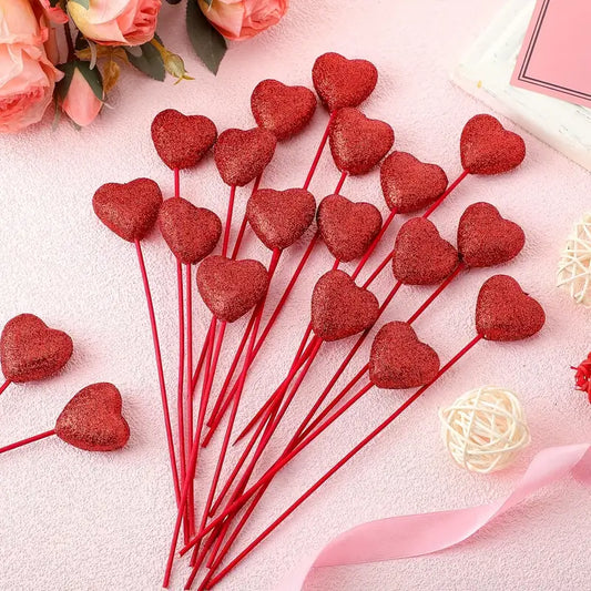 💖Piros Szív Alakú Csillámos Hab – Szívből jön, és örökre marad