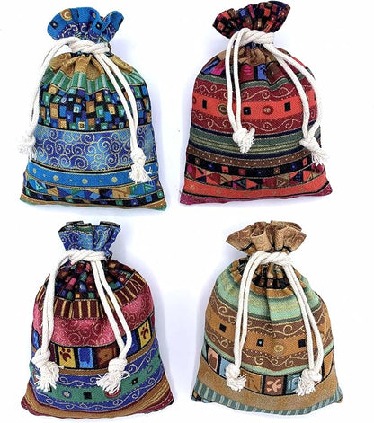 Színekbe zárt energia – Valódi féldrágakő válogatás színes vászonzsákban