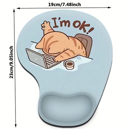 Ergonómikus Egérpad - Prémium Kényelem Minden Munkanapra
