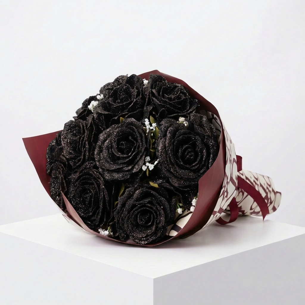 Rose Black Star – The Eternal Radiance of Mysterious Elegance