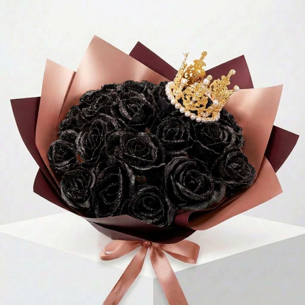 Rose Black Star – The Eternal Radiance of Mysterious Elegance