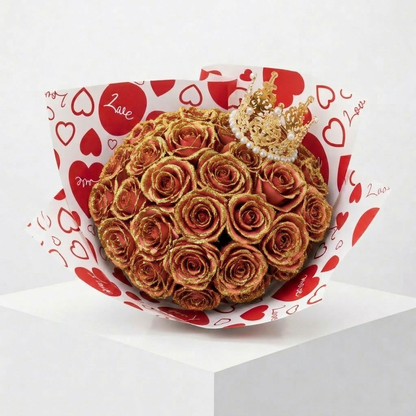 Barackarany CsillagRózsa Csokor — amikor a meleg fény jobb, mint a szenvedély