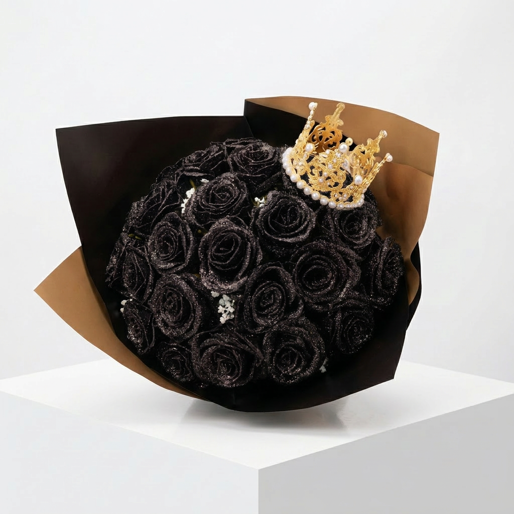 Rose Black Star – The Eternal Radiance of Mysterious Elegance