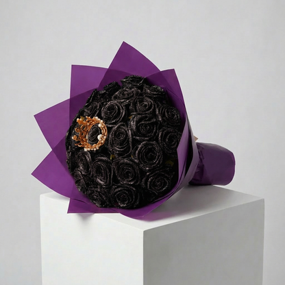 Rose Black Star – The Eternal Radiance of Mysterious Elegance