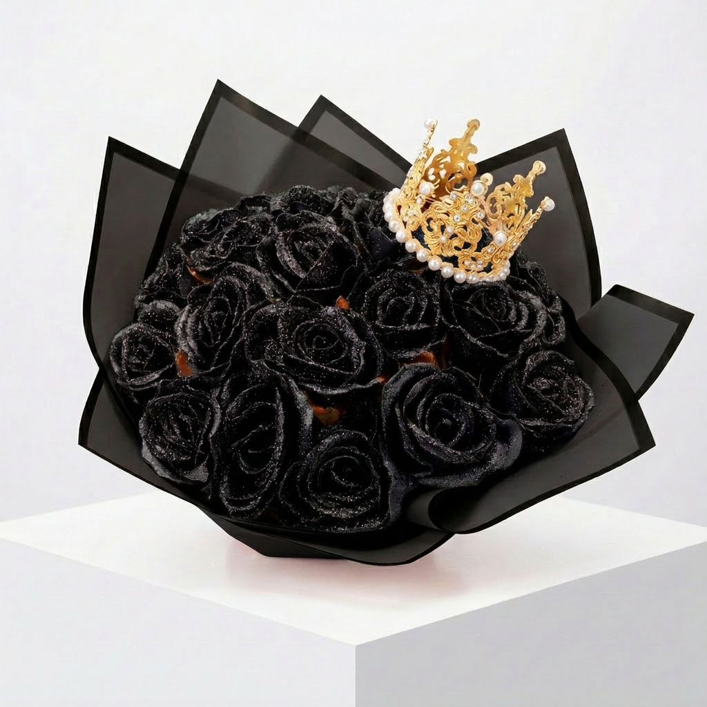 Rose Black Star – The Eternal Radiance of Mysterious Elegance
