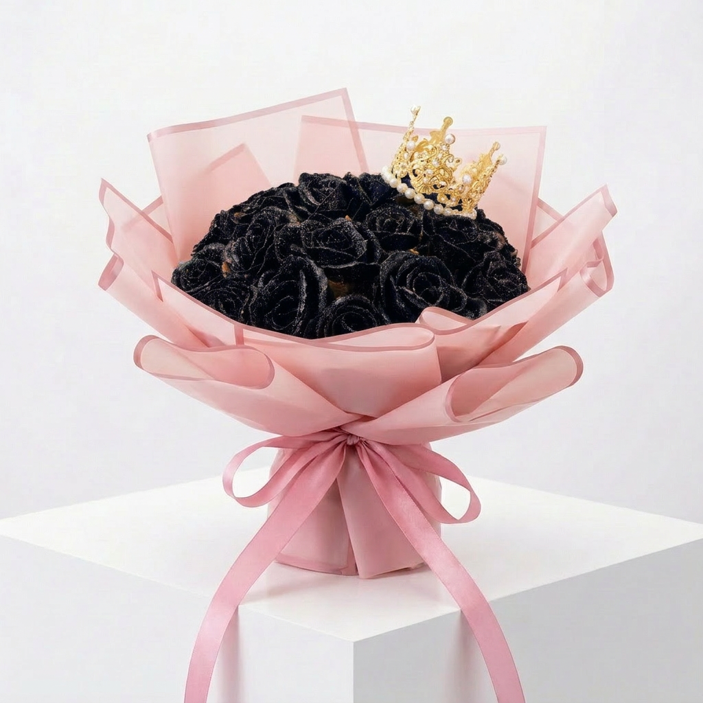 Rose Black Star – The Eternal Radiance of Mysterious Elegance