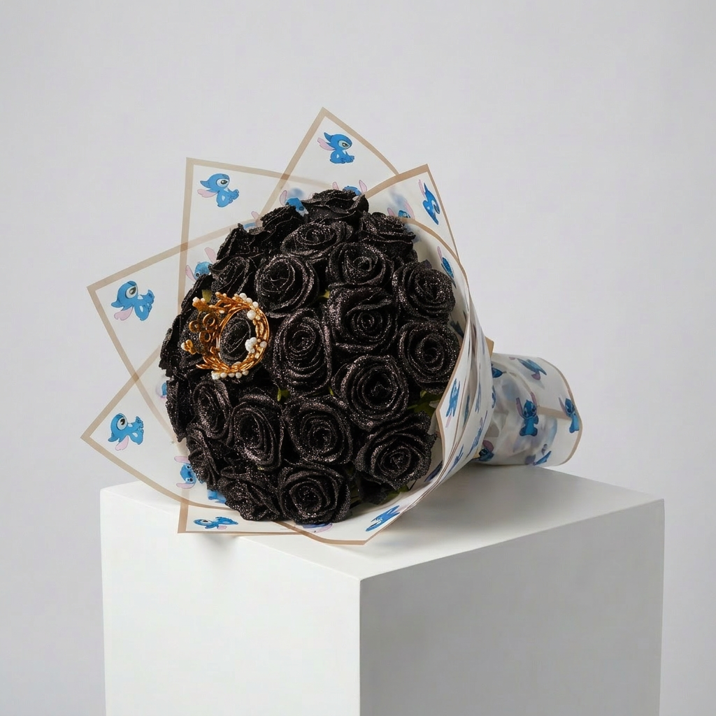 Rose Black Star – The Eternal Radiance of Mysterious Elegance