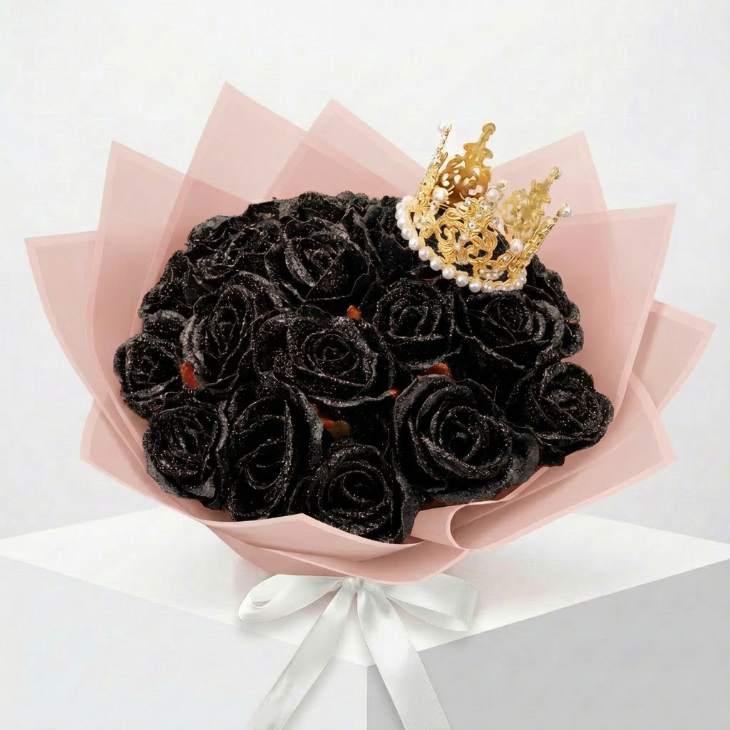 Rose Black Star – The Eternal Radiance of Mysterious Elegance