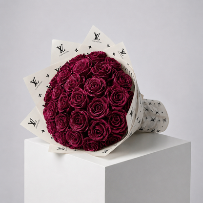 Star Rose White-Purple