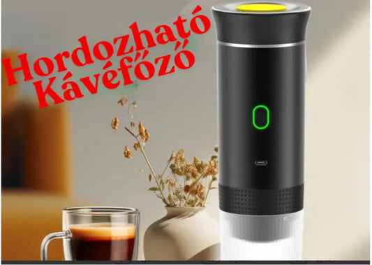 Hordozható Kávéfőző MeglepiMűhely